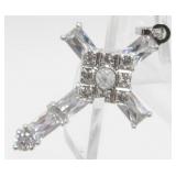 Vintage Stanhope Cross Pendant with Lordï¿½s Prayer