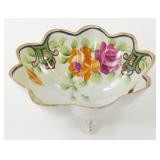 * 6-1/2" x 3" Footed Candy Dish - Hand-Painted,