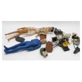 Vintage Action Figure Parts and Pieces