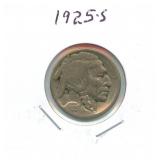 1925-S Buffalo Nickel