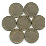 1906-1912 Liberty V Nickels