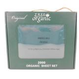 NIB Queen Sheet Set - 100% Premium Organic Cotton