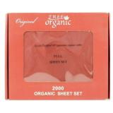 NIB Full Sheet Set - 100% Premium Organic Cotton