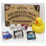 * Vintage Ouija Board, Tony the Tiger Baseball &