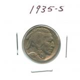 1935-S Buffalo Nickel