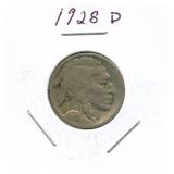 1928-D Buffalo Nickel
