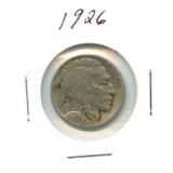 1926 Buffalo Nickel