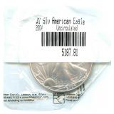 2004 U.S. Silver Eagle ASE - Uncirculated, 1 oz