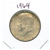 1964 Kennedy Silver Half Dollar