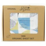 NIB Queen Sheet Set - 100% Premium Organic Cotton