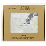 NIB King Sheet Set - 100% Premium Organic Cotton
