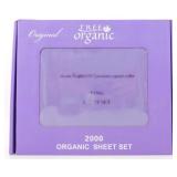 NIB King Sheet Set - 100% Premium Organic Cotton