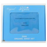 NIB King Sheet Set - 100% Premium Organic Cotton