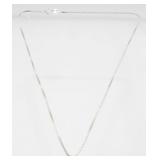 Sterling Silver Box Chain - 3.87 grams, 18ï¿½ Long