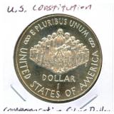 U.S. Constitution Commemorative Silver Dollar