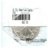 2000 U.S. Silver Eagle ASE - Uncirculated, 1 oz