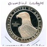 Olympiad Los Angeles Commemorative Silver Dollar