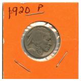 1920-P Buffalo Nickel