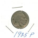 1925-P Buffalo Nickel
