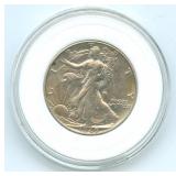 1940-S Walking Liberty Silver Half Dollar