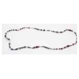 Vintage Assorted Stone Necklace - 40ï¿½ Long