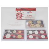 2008-S United States Mint Silver Proof Set - Five
