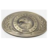 Vintage NRA Golden Eagles Belt Buckle - Brass,