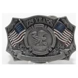 Vintage 1996 NRA 125 Years Belt Buckle with