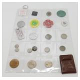 Vintage Tokens, Bar Chips, Etc.