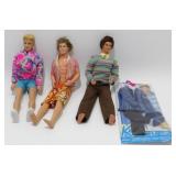 Vintage Barbie & Ken Dolls