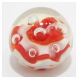 Vintage Hand Blown Glass Paperweight