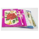 Vintage Decorative Decal Transfer Assortment