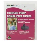 New Beckett Fountain Pump - 130 Gallons per Hour