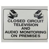 Video and Audio Recording Sign