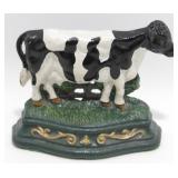 Cast Iron Cow Door Stop (Wright Studios)