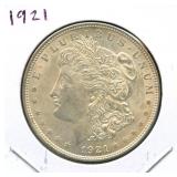 1921 Morgan Silver Dollar