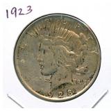 1923 Peace Silver Dollar