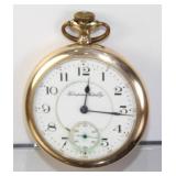 Hampden Watch Co. Model 5 Pocket Watch - 16s,