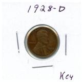 1928-D Lincoln Wheat Cent