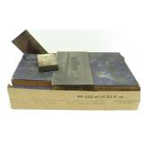 * Vintage Copper Picture Printing Plates