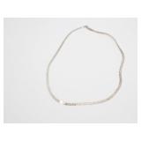 Fancy Marked Sterling Necklace