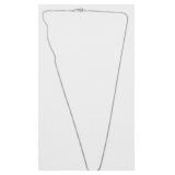 Sterling Silver Box Chain - 2.03 grams, 20ï¿½ Long