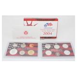 2004-S United States Mint Silver Proof Set - Five