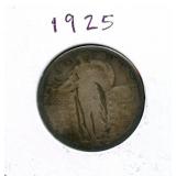 1925 Standing Liberty Silver Quarter