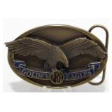 Vintage NRA Golden Eagles Belt Buckle - Brass,