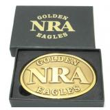 Vintage NRA Golden Eagles Belt Buckle in Box -