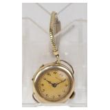 Antique Bulova Pocket Watch with 1/20 14k Gold