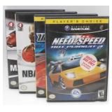 4 Nintendo GameCube Games
