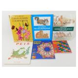 6 Coloring Books