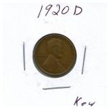1920-D Lincoln Wheat Cent